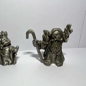 Hudson Pewter Figurines Lot of 2